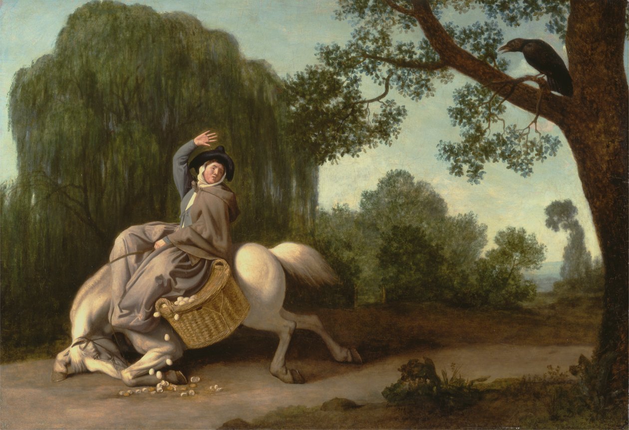 Çiftçinin Karısı ve Kuzgun by George Stubbs