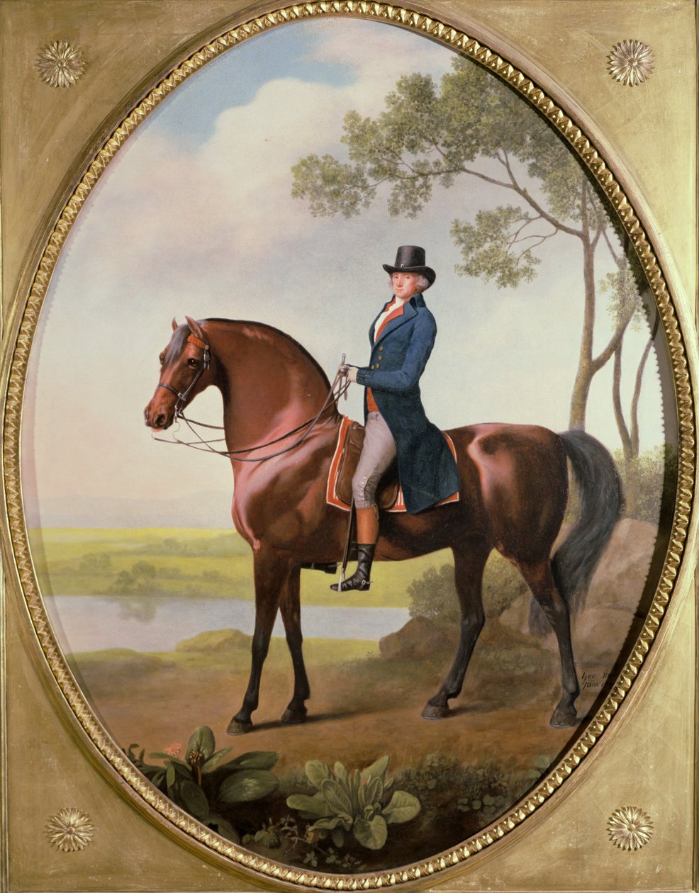 Arap Atı üzerinde Warren Hastings by George Stubbs