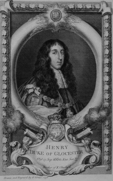 Henry, Gloucester Dükü (1639-60) Charles II