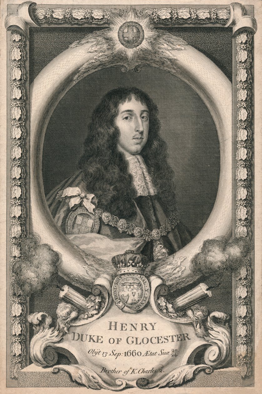 Henry, Gloucester Dükü, 1736. by George Vertue