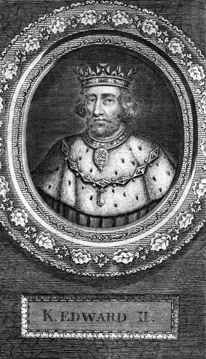İngiltere Kralı II. Edward, 18. yüzyıl. by George Vertue