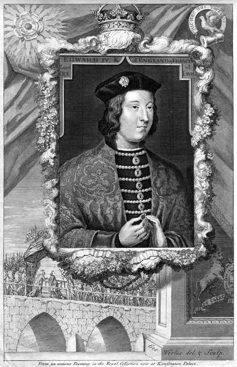 İngiltere Kralı IV. Edward. by George Vertue