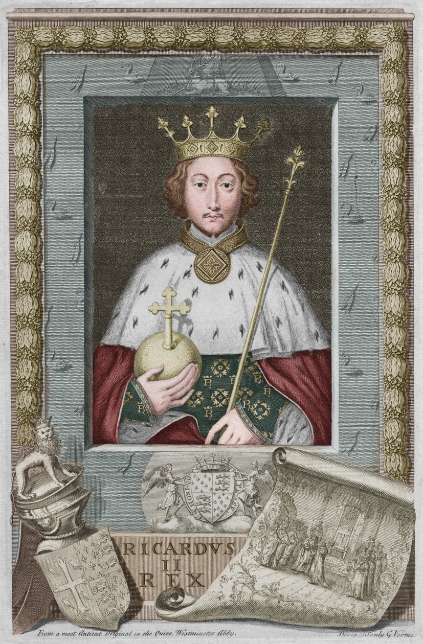 Kral II. Richard, 1735 by George Vertue