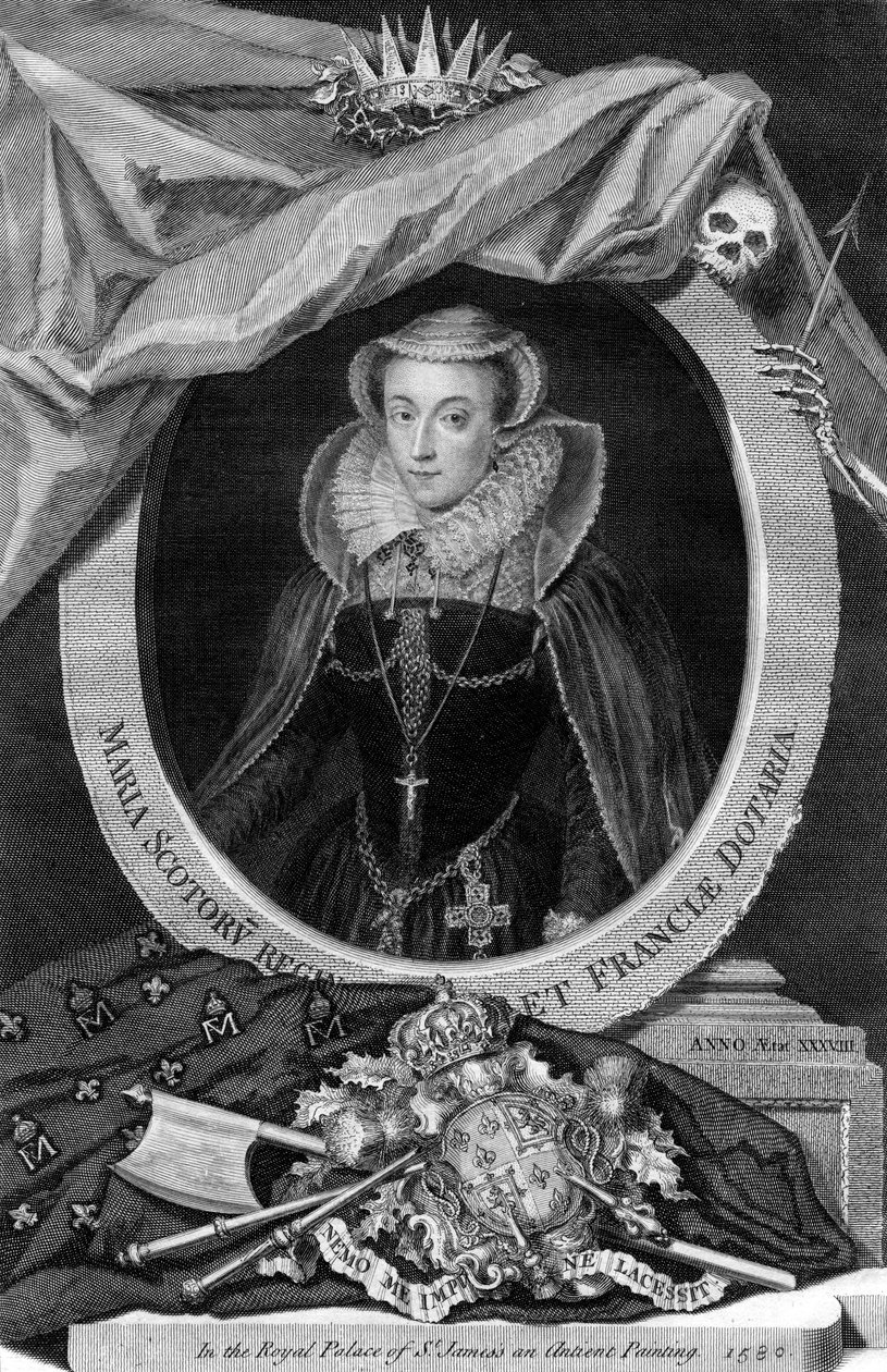 Mary, İskoç Kraliçesi, 1735. by George Vertue
