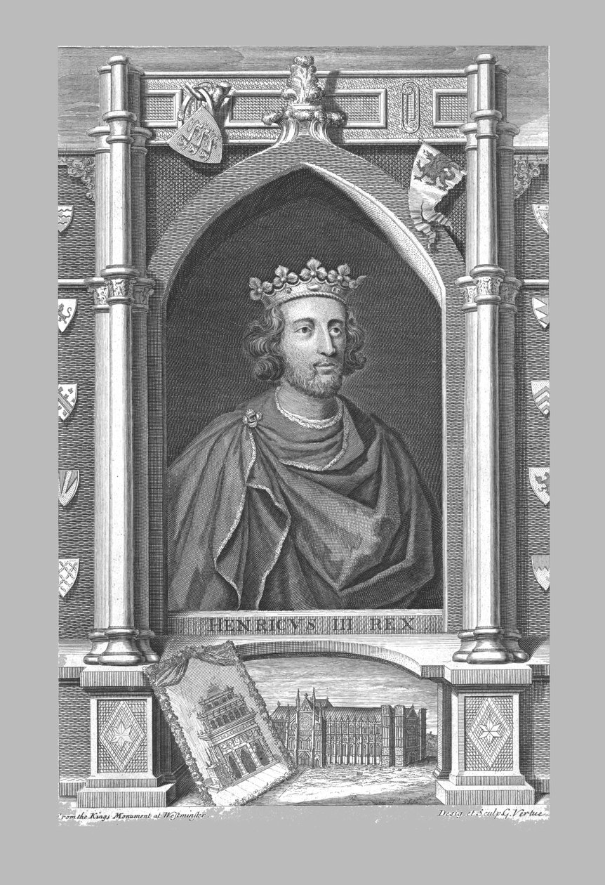 Henry III Anıtı, c1730s. by George Vertue