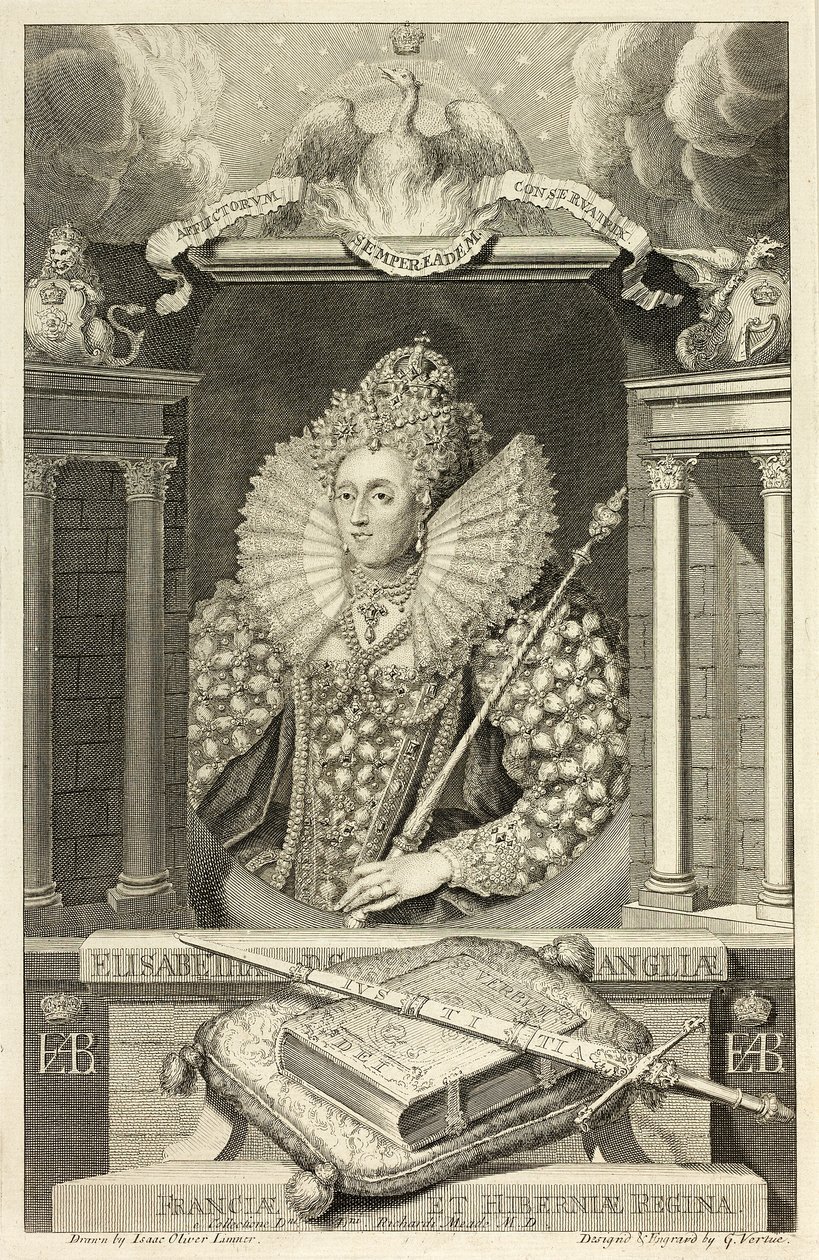 Kraliçe I. Elizabeth by George Vertue