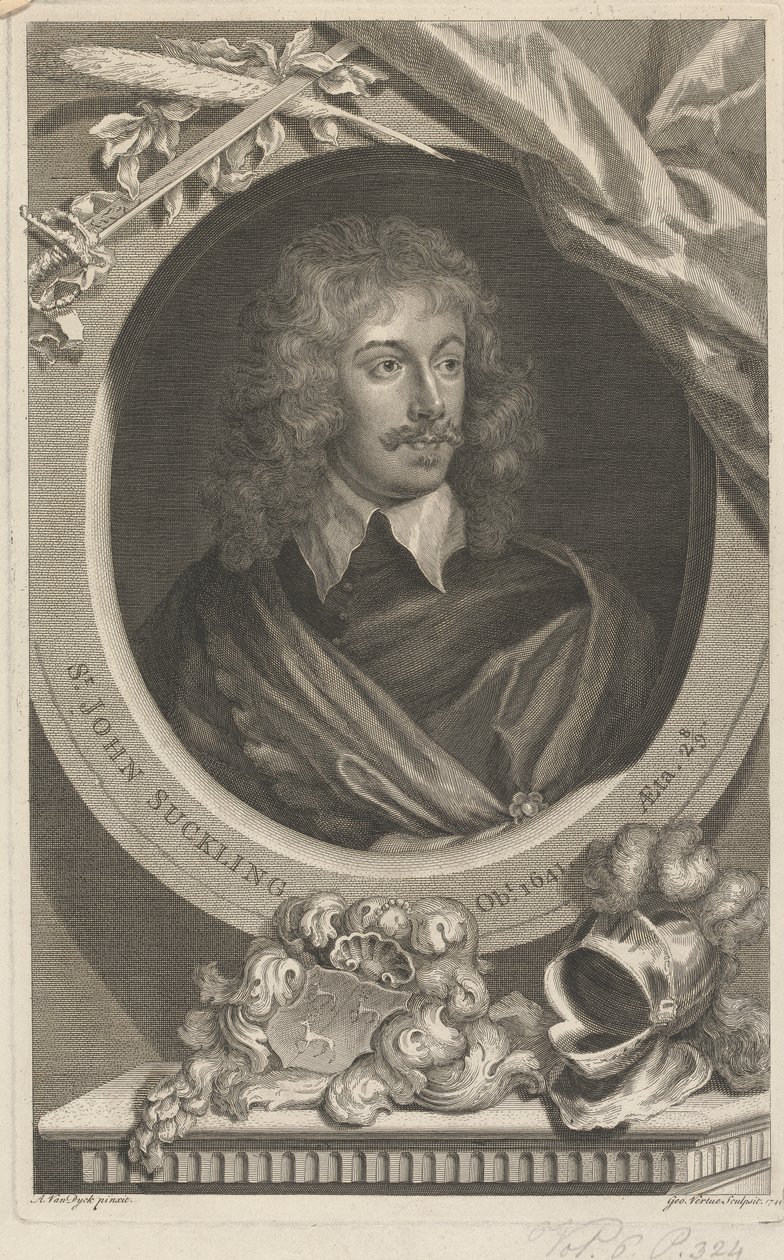 Sör John Suckling by George Vertue