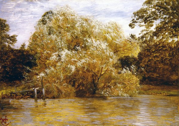 Fırtınadan Önce, Abingdon (panelde yağ) by George Vicat Cole
