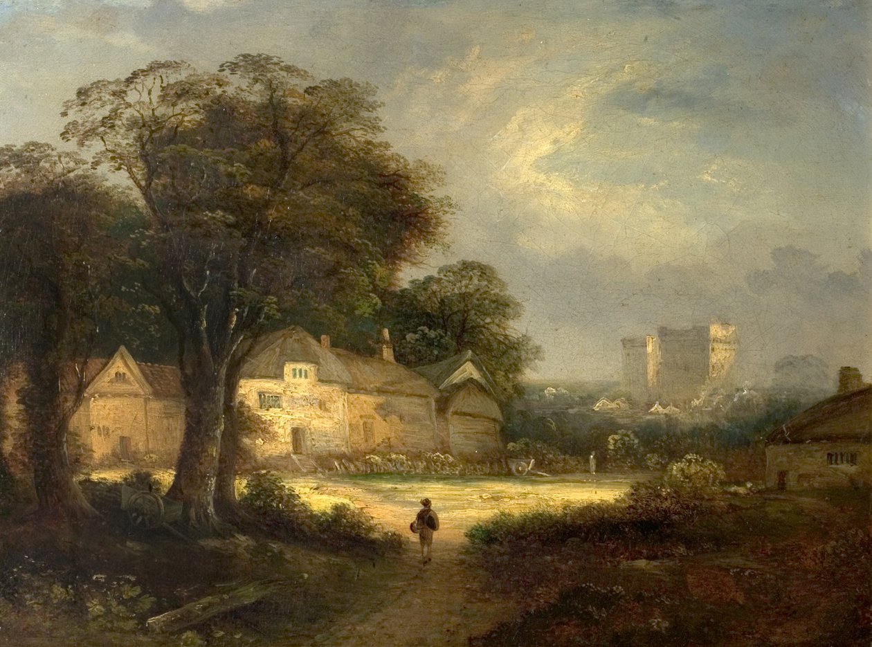 Castle Ashby, Northamptonshire, 19. yüzyıl by George Vincent