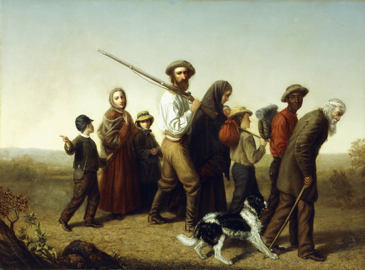 Birlik Mültecileri, 1865 by George W. Pettit