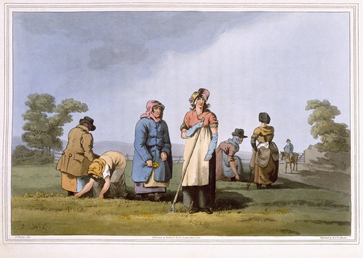 Lowkers, Robert Havell the Elder tarafından kazınmış, 1814 yılında Robinson ve Son, Leeds tarafından yayınlanmıştır. by George Walker