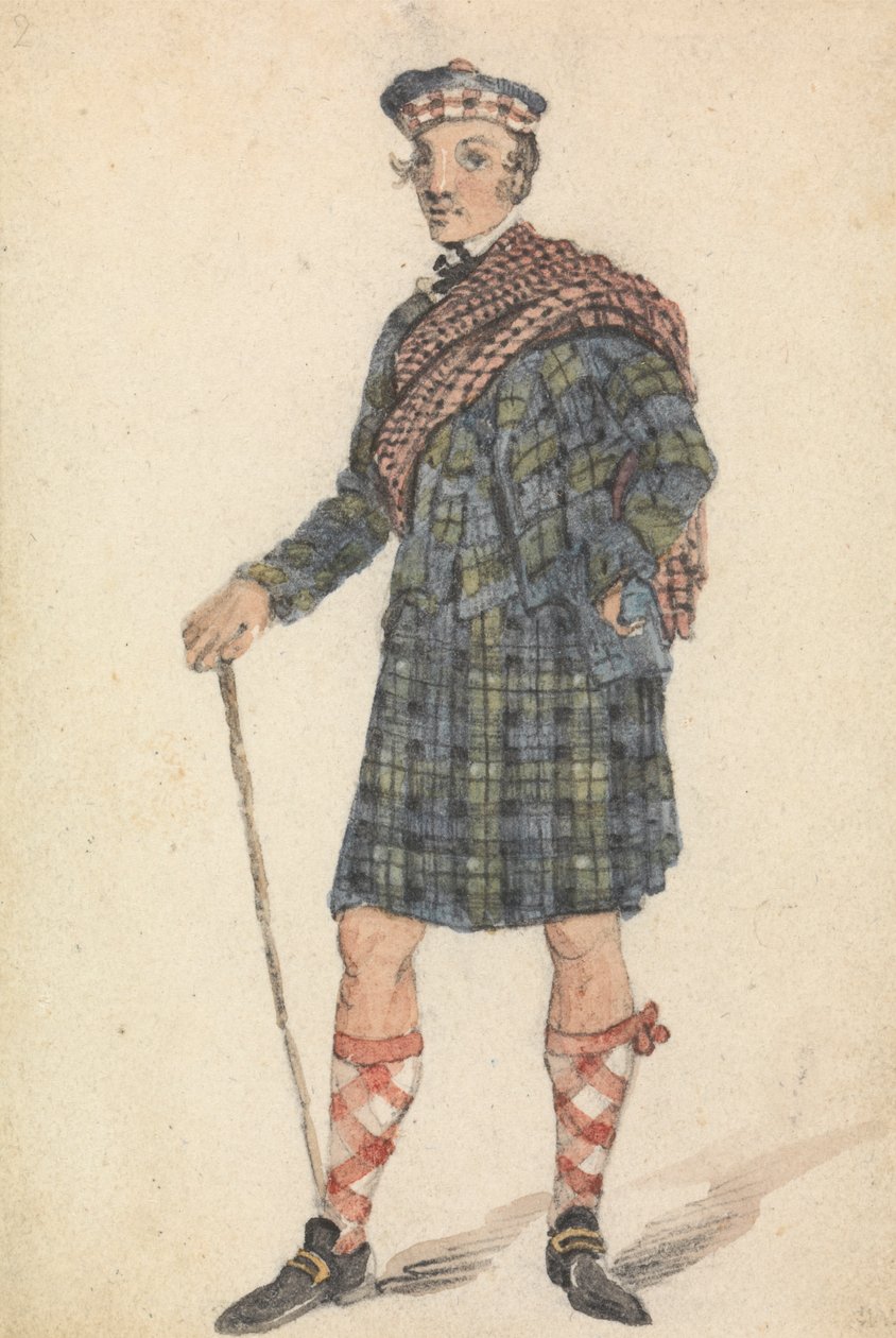 Bir Yayla Çobanı Kıyafeti Giymiş George Amca by George Walker
