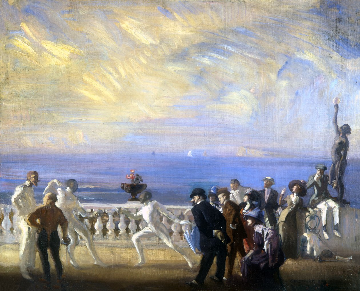Eskrim Maçı by George Washington Lambert