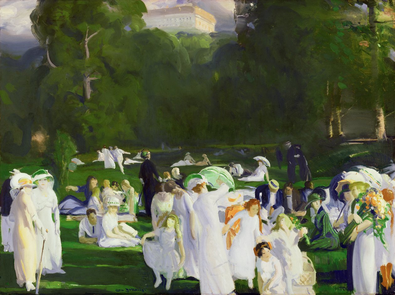 1913 Haziranında Bir Gün by George Wesley Bellows