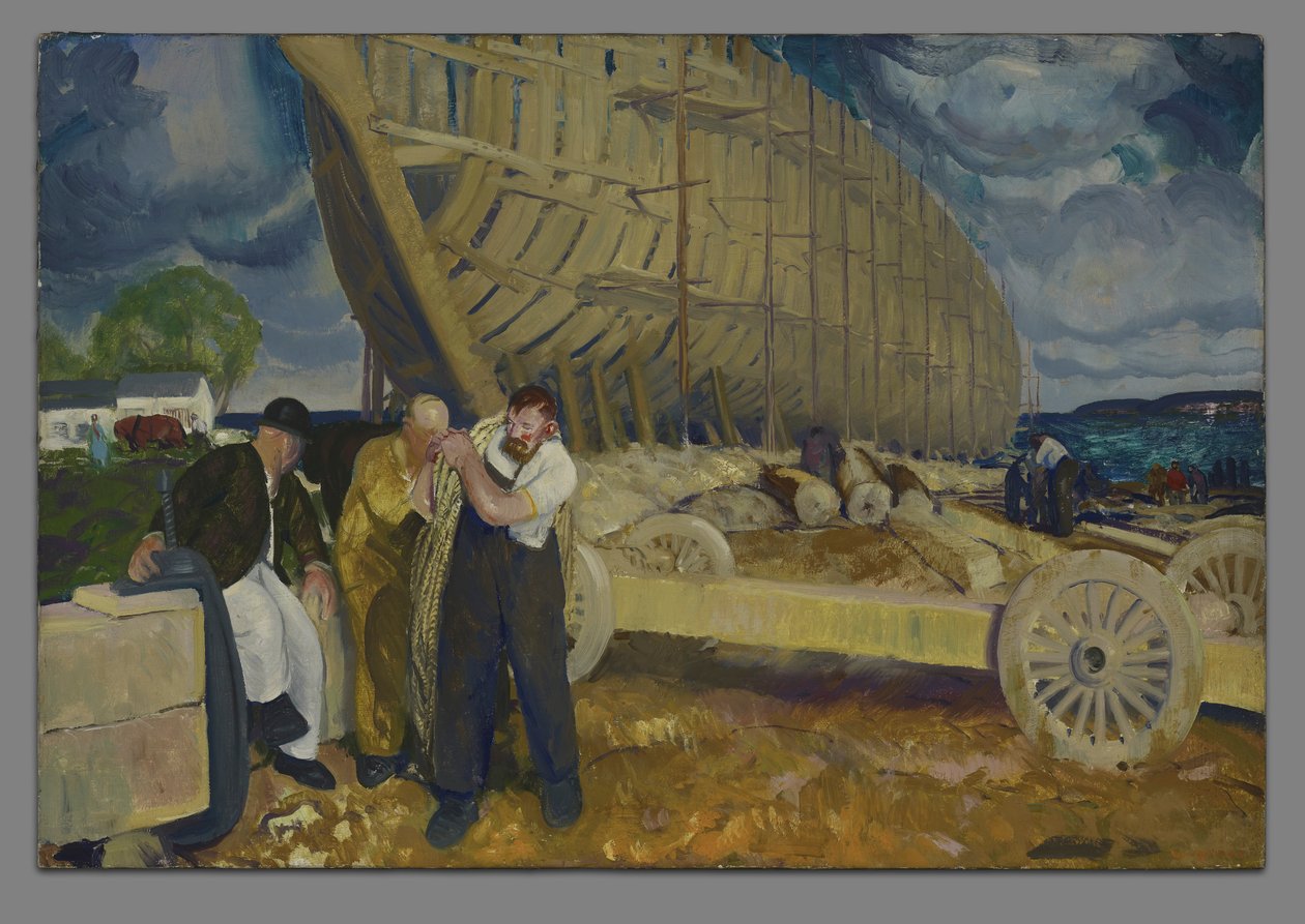Gemi Üreticileri by George Wesley Bellows