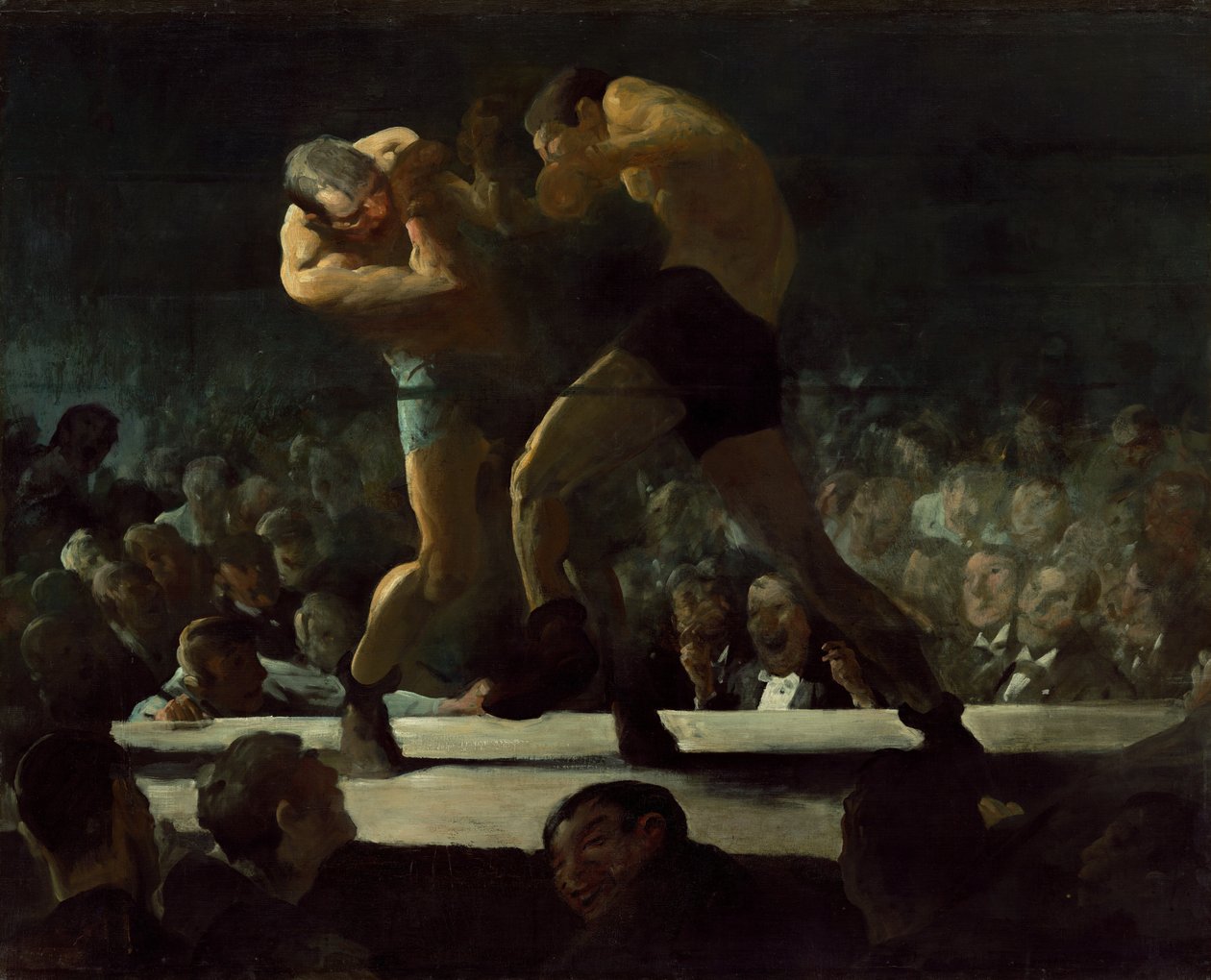 Kulüp Gecesi, 1907. by George Wesley Bellows