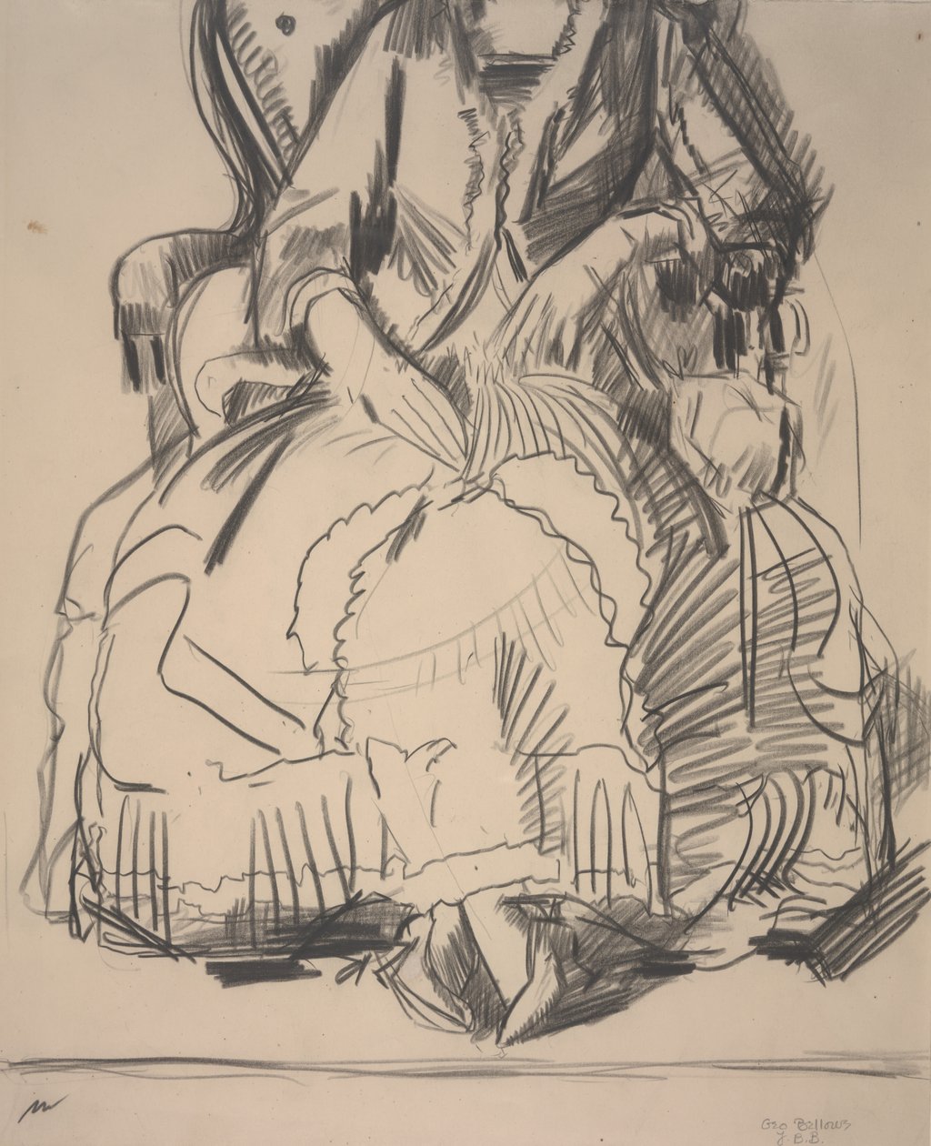 Mor Elbiseli Emma by George Wesley Bellows