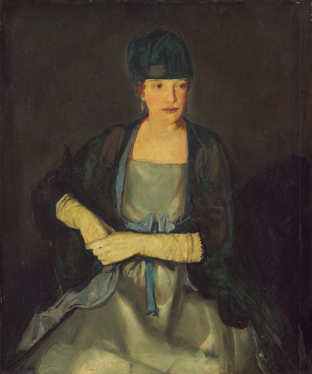 Maud Murray Dale Bayan Chester Dale, 1919. by George Wesley Bellows