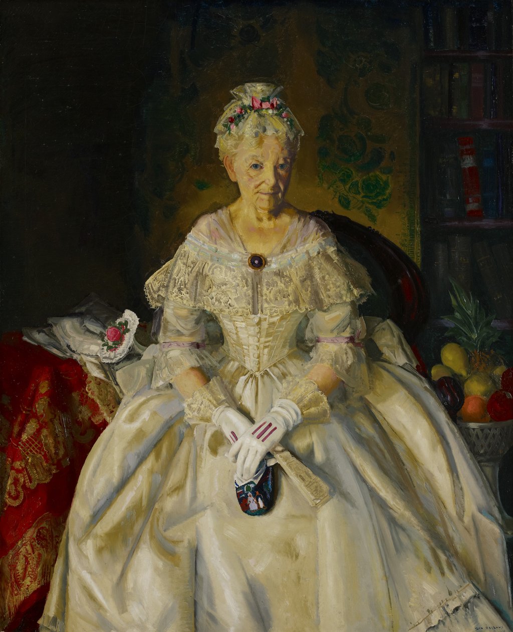 Bayan T. Krem İpek, No.2 by George Wesley Bellows