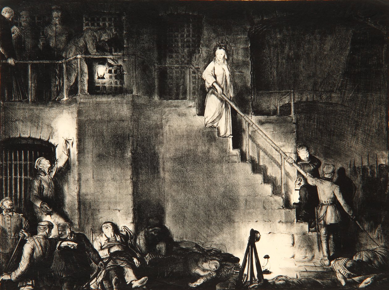 Edith Cavell'in öldürülmesi by George Wesley Bellows