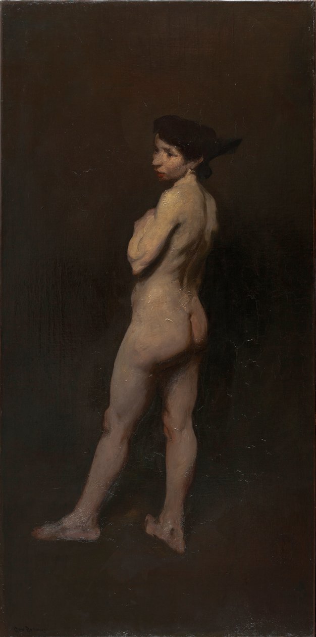 Çıplak, Bayan Bentham, New York, 1906 by George Wesley Bellows