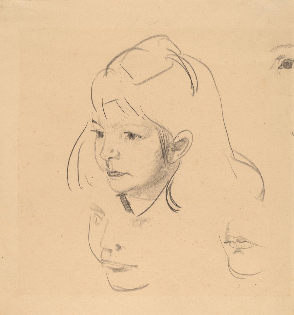 Jean Çalışmaları, c. 1920. by George Wesley Bellows