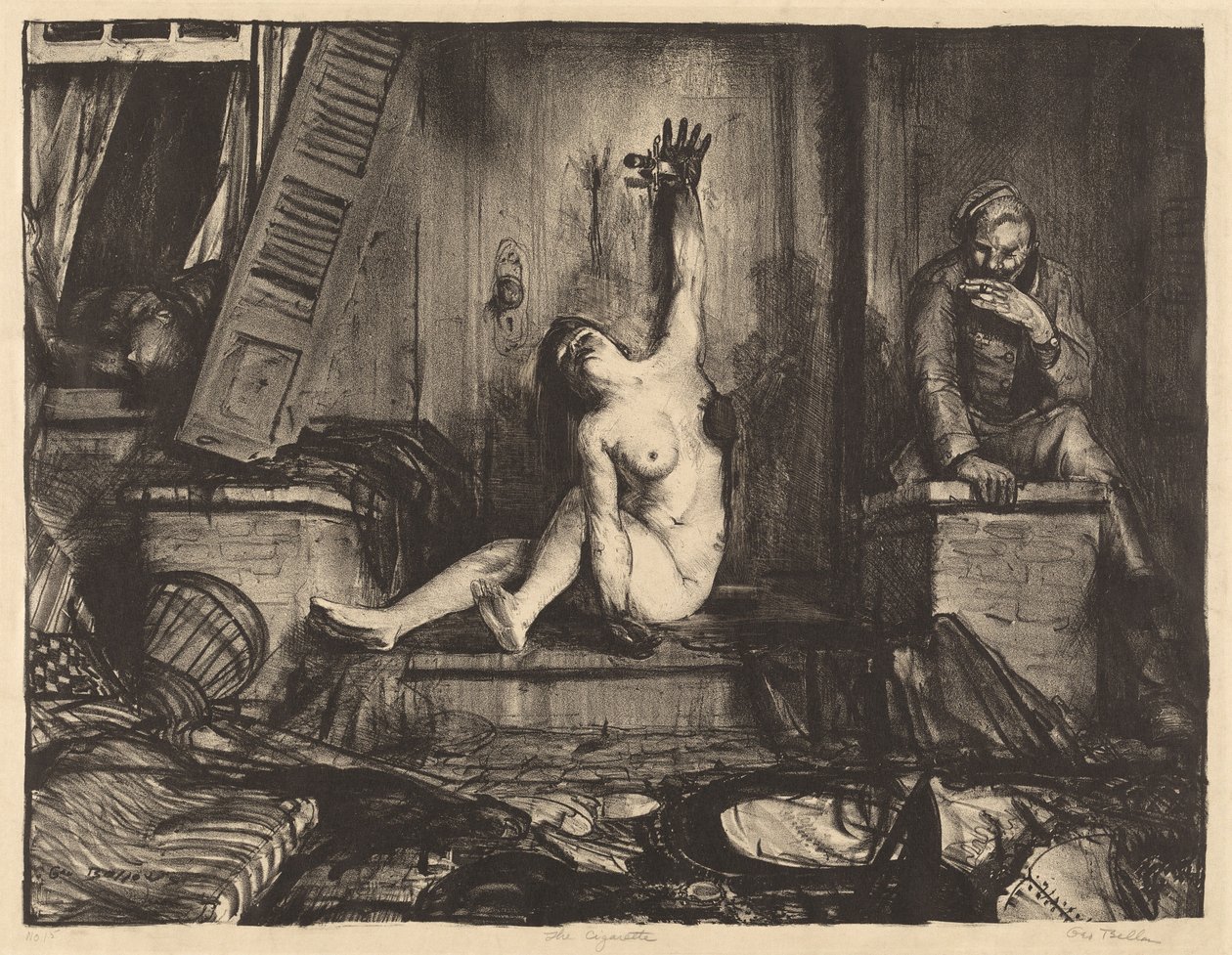 Sigara, 1918. by George Wesley Bellows