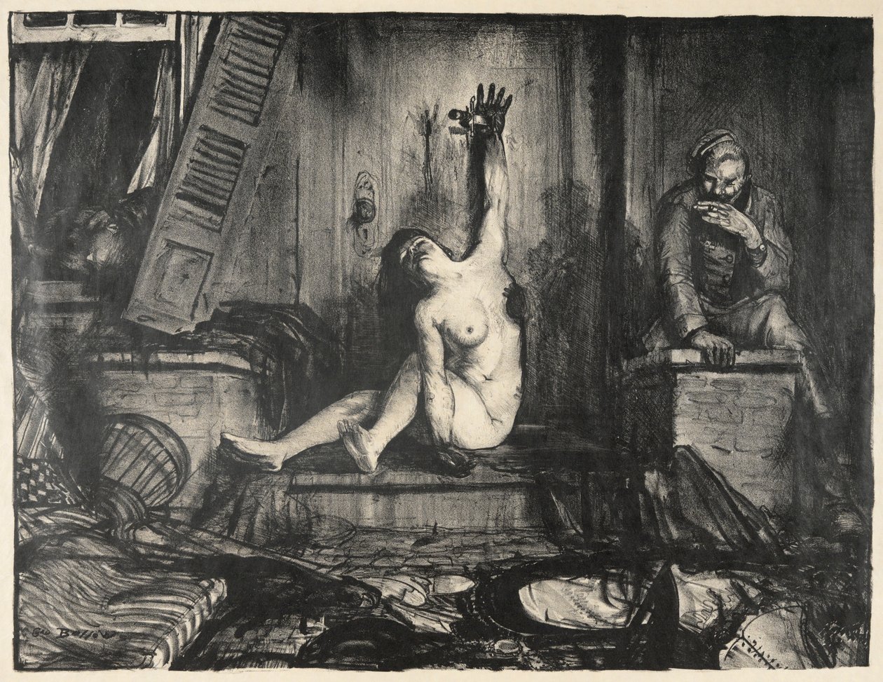 Sigara: Savaş Serisi by George Wesley Bellows