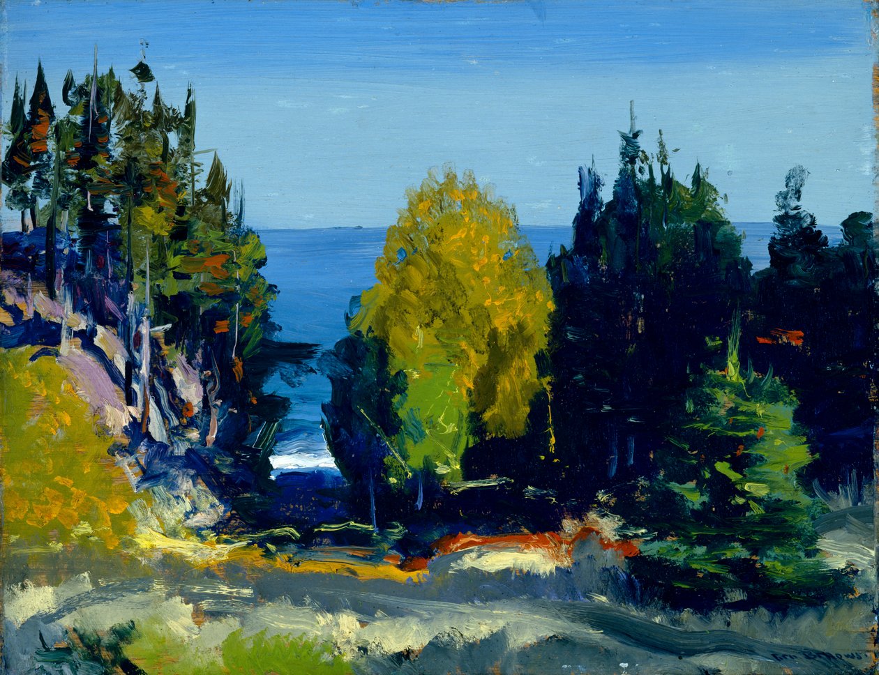 Koru - Monhegan, 1911 by George Wesley Bellows