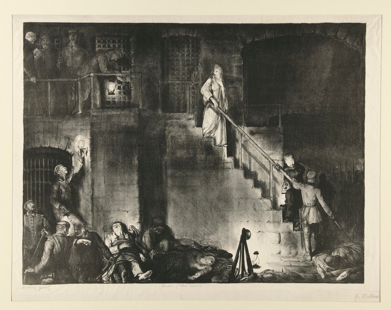 Edith Cavell Cinayeti by George Wesley Bellows