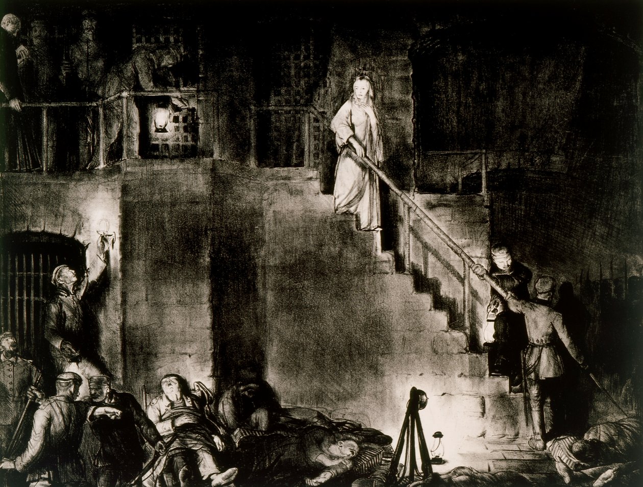 Edith Cavell Cinayeti by George Wesley Bellows