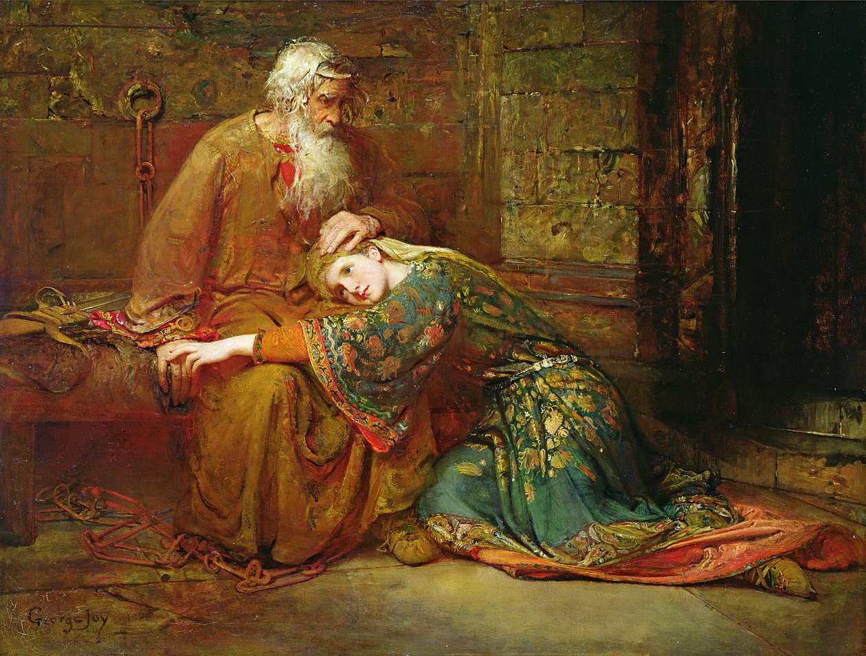 Cordelia hapiste babası Kral Lear