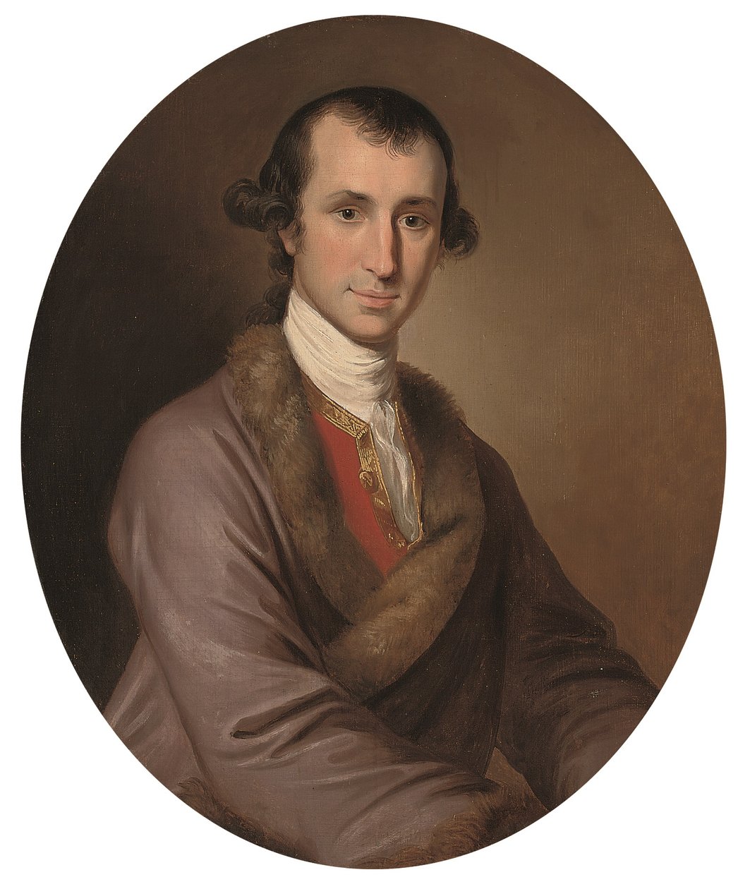 Eyles Irwin'in Portresi (c.1751-1817) (tuval üzerine yağlı boya) by George Willison