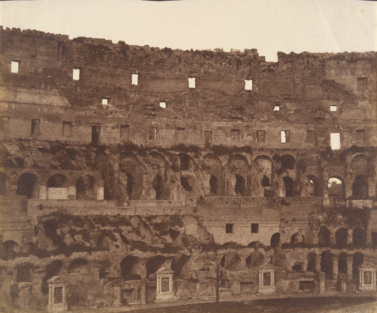 Kolezyum, Roma, 1850
