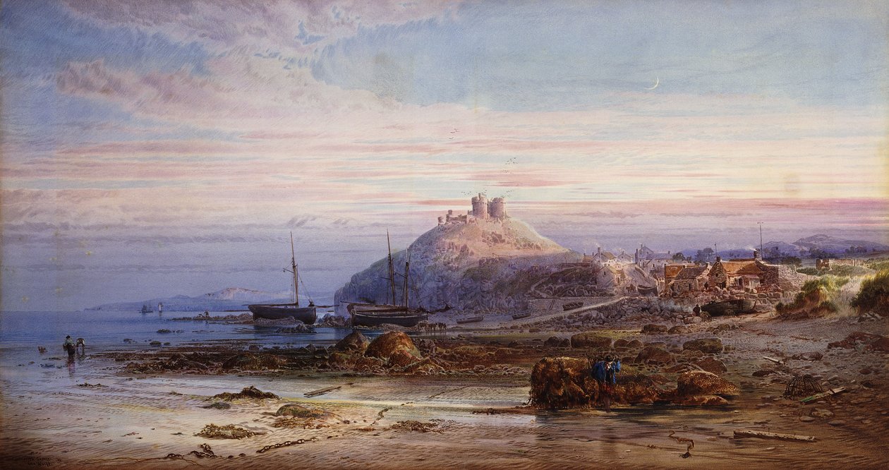 Criccieth Kalesi, by George Wolfe