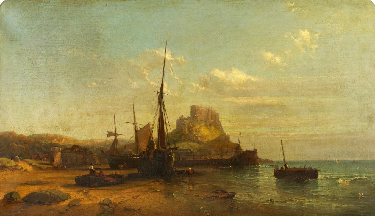 Mont Orgueil, Jersey by George Wolfe