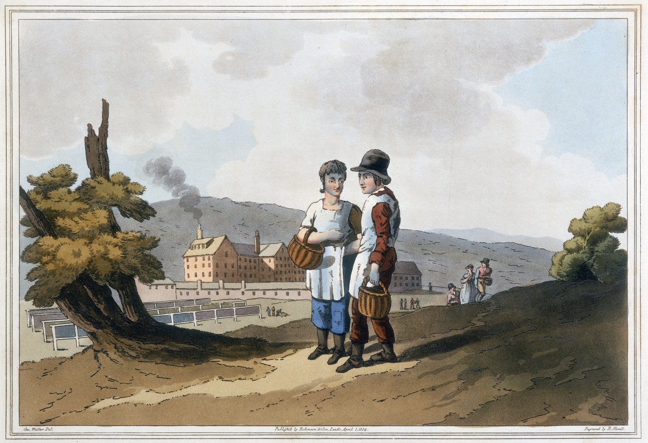 Robert Havell (1769-1832) 1814 (el boyaması aquatint) tarafından 