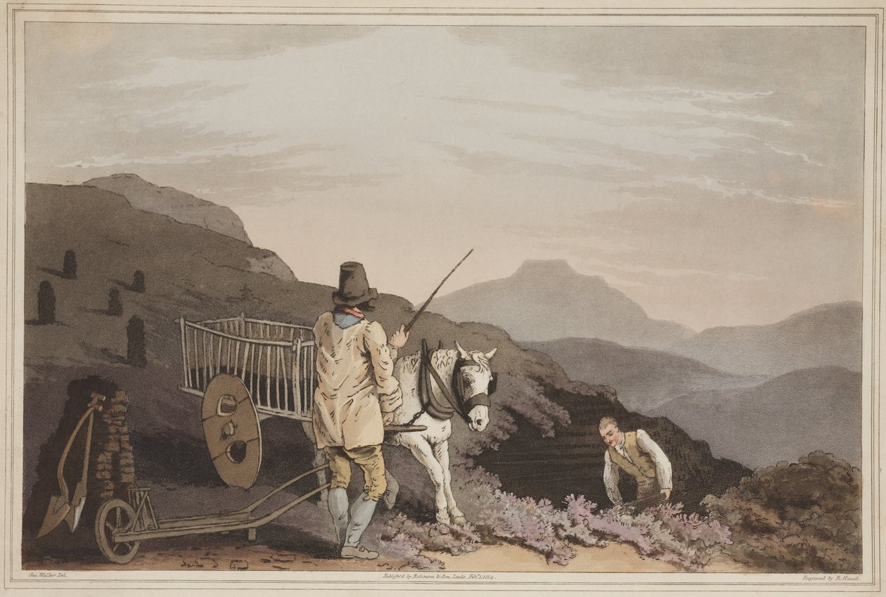 Robert Havell tarafından kazınmış Yorkshire Kostümü