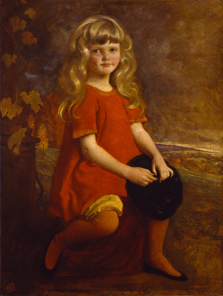 Polly, 1916. by George de Forest Brush