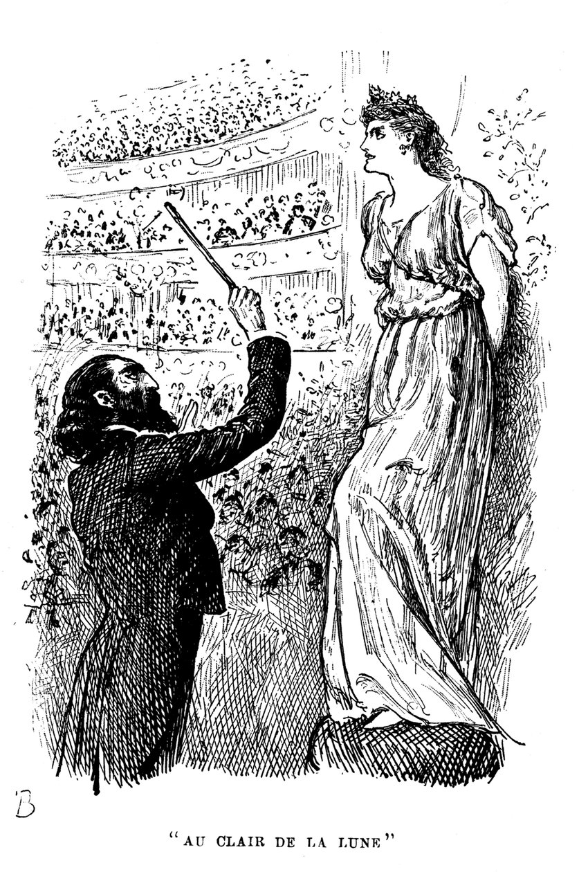 Ay Işığıyla: hipnozun gücü, 1894 by George du Maurier