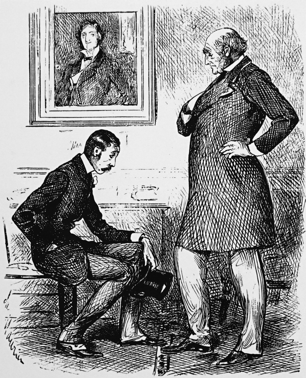 Baba ve Müsrif Oğul by George du Maurier