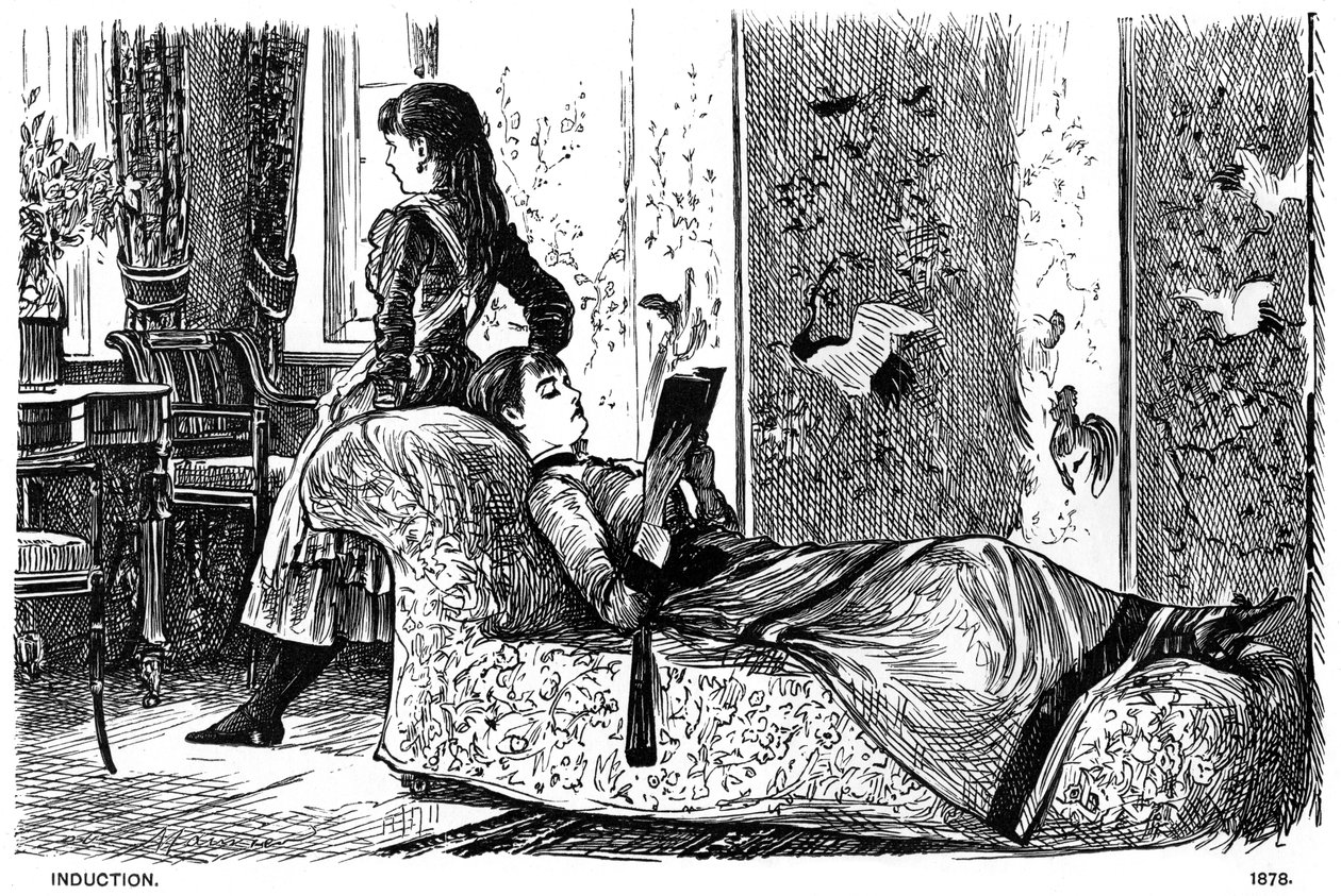 İndüksiyon, 1878 1891. by George du Maurier