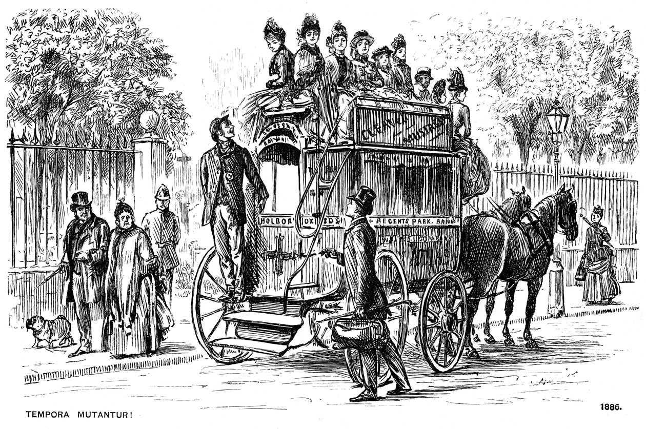 Zaman Değişir!, 1886 1891 by George du Maurier