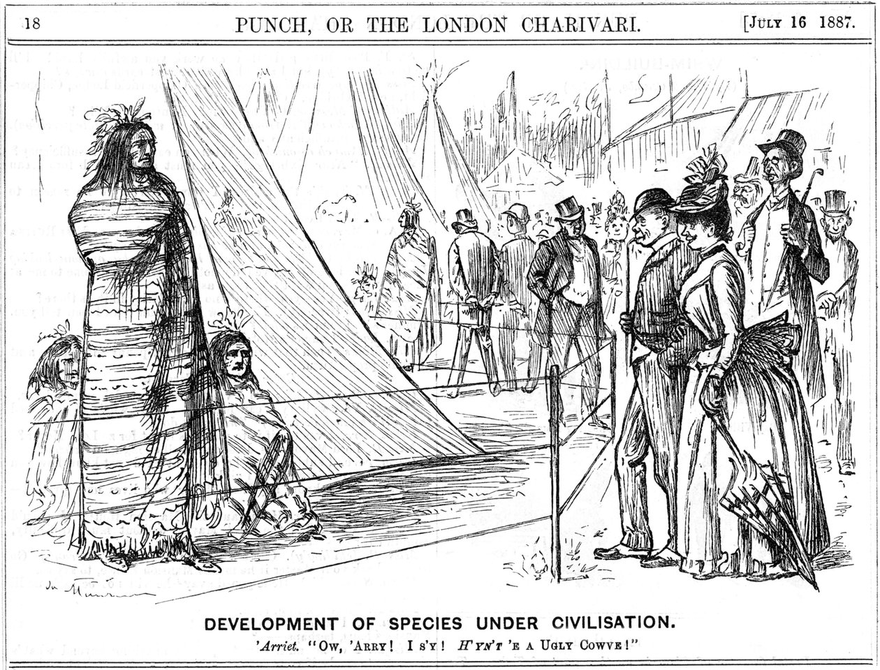 Doğa veya Yetiştirme üzerine eski evrimsel argüman. Bu delilden bir sonuca varan cesur bir insan olurdu. Punch, Londra