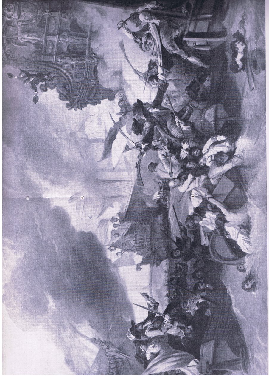 La Hogue Muharebesi, 23-24 Mayıs 1692: Fransız filosunun imhası, İngiliz Kara ve Deniz Savaşlarından bir örnek, 1915 by George the Elder Chambers