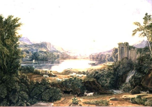Peyzaj Kompozisyonu by George the Younger Barret
