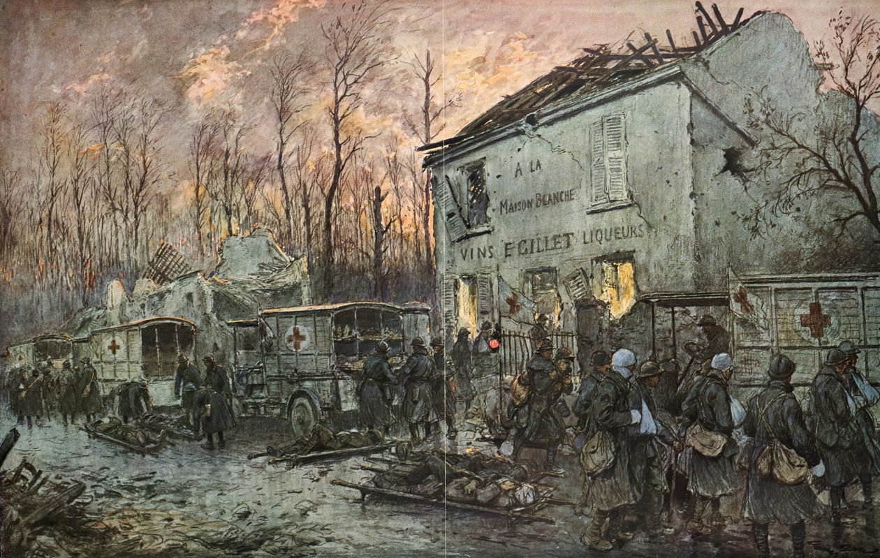 'Savaş Sırasında Otomobil' by Georges Bertin Scott