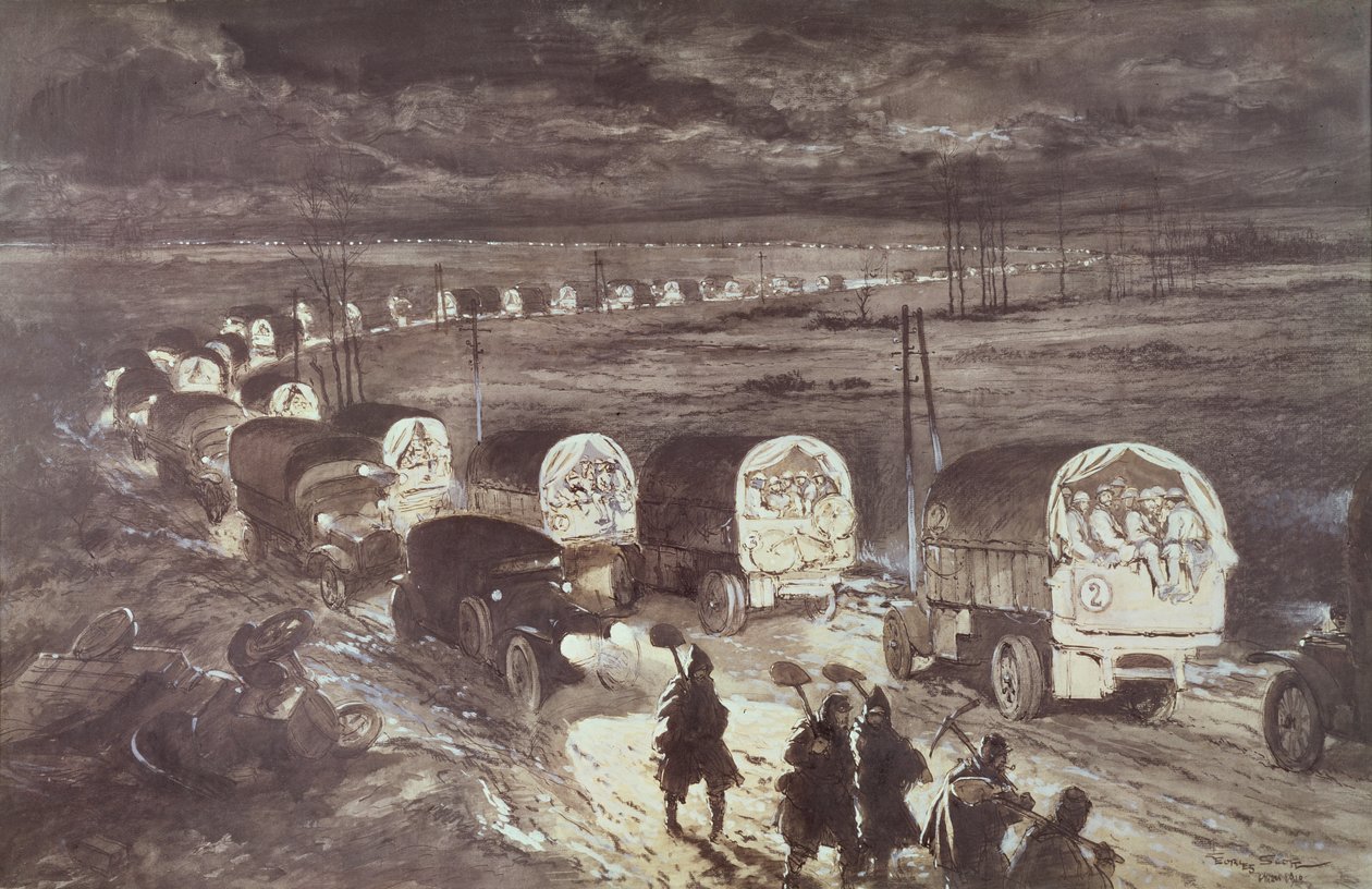 Kutsal Yol, 1918 by Georges Bertin Scott