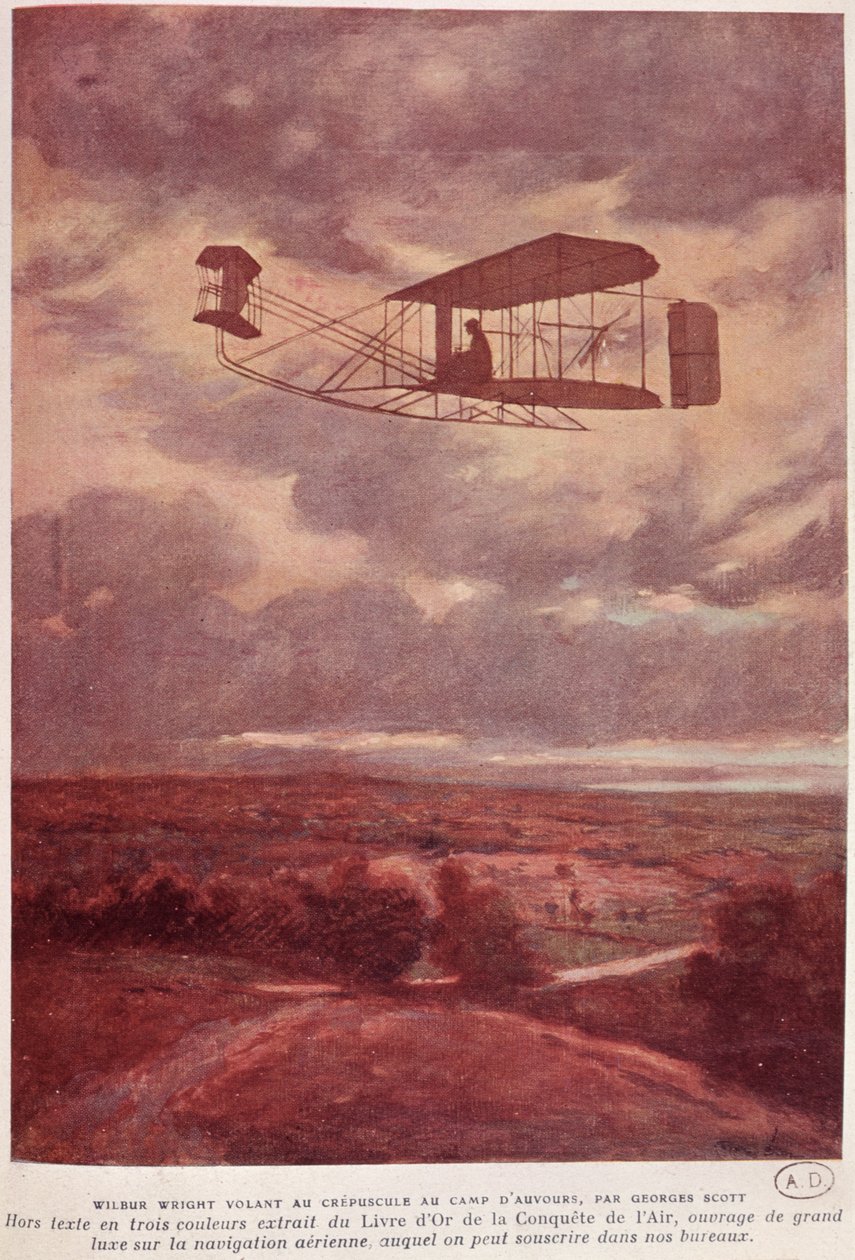Wilbur Wright (1867-1912) Camp d