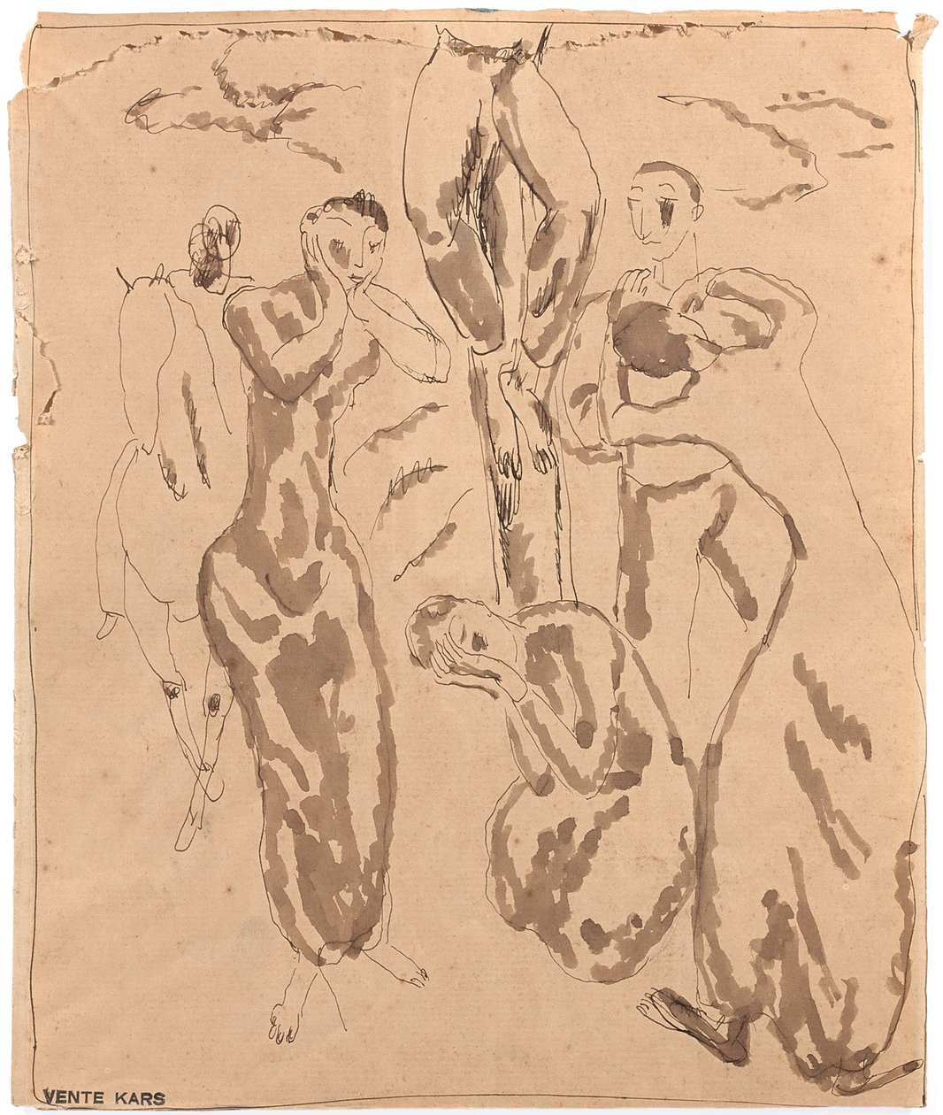  Deploration du Christ, Deploration au pied de la Croixn by Georges Karpeles